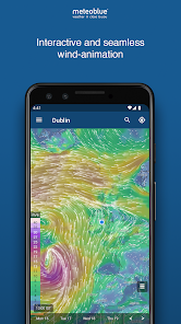 تحميل تطبيق Meteoblue مهكر Apk للاندرويد والايفون 2025 اخر اصدار مجانا