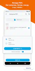 تحميل تطبيق Xodo PDF Pro مهكر Apk للاندرويد والايفون 2025 اخر اصدار مجانا