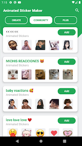 تحميل تطبيق Animated Stickers Maker & GIF مهكر Apk للاندرويد والايفون 2025 اخر اصدار مجانا