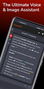 تحميل تطبيق VoiceGPT Assistant للاندرويد والايفون 2025 اخر اصدار مجانا
