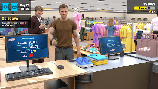 تحميل لعبة Clothing Store Simulator مهكرة للاندرويد والايفون 2025 اخر اصدار مجانا