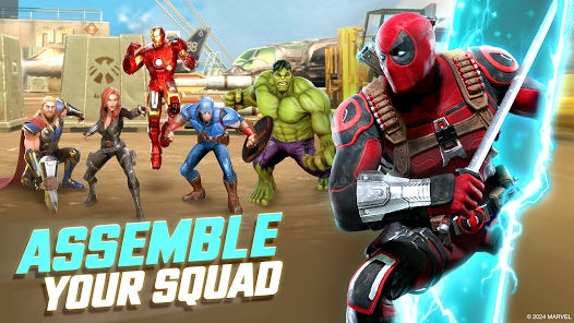 تحميل لعبة MARVEL Strike Force مهكرة للاندرويد والايفون 2025 اخر اصدار مجانا