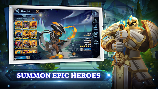 تحميل لعبة Heroes Defense مهكرة Apk للاندرويد والايفون 2025 اخر اصدار مجانا