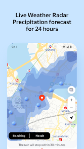 تحميل تطبيق Yandex.Weather مهكر Apk للاندرويد والايفون 2025 اخر اصدار مجانا