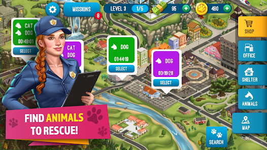 تحميل لعبة Animal Shelter Simulator مهكرة للاندرويد والايفون 2025 اخر اصدار مجانا