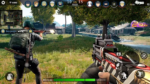 تحميل لعبة FPS Offline Strike مهكرة Apk للاندرويد والايفون 2025 اخر اصدار مجانا