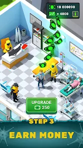 تحميل لعبة Zombie Hospital Tycoon مهكرة للاندرويد والايفون 2025 اخر اصدار مجانا