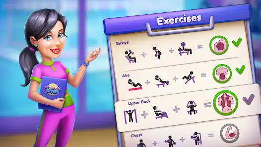 تحميل لعبة My Gym: Fitness Studio Manager مهكرة Apk للاندرويد والايفون 2025 اخر اصدار مجانا