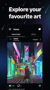 تحميل تطبيق DeviantArt Apk للاندرويد وللايفون 2025 اخر اصدار مجانا