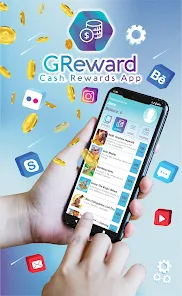 تحميل تطبيق GReward Earn Money Online لربح المال من الإنترنت للاندرويد 2025 اخر اصدار مجانا