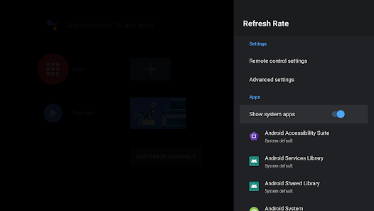 تحميل تطبيق GPU Refresh Rate ضبط معدل تحديث الشاشة للاندرويد 2025 اخر اصدار مجانا