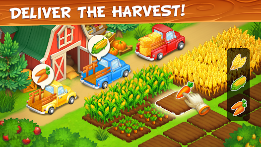 تحميل لعبة Farm Town مهكرة Apk للاندرويد والايفون 2025 اخر اصدار مجانا