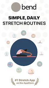 تحميل تطبيق Bend: Stretching & Flexibility مهكر Apk للاندرويد والايفون 2025 اخر اصدار مجانا