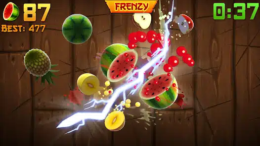 تحميل لعبة تقطيع الفواكه Fruit Ninja مهكرة Apk للاندرويد والايفون 2025 اخر اصدار مجانا