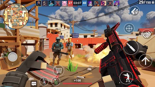 تحميل لعبة POLYWAR: 3D FPS online shooter للاندرويد والايفون 2025 اخر اصدار مجانا