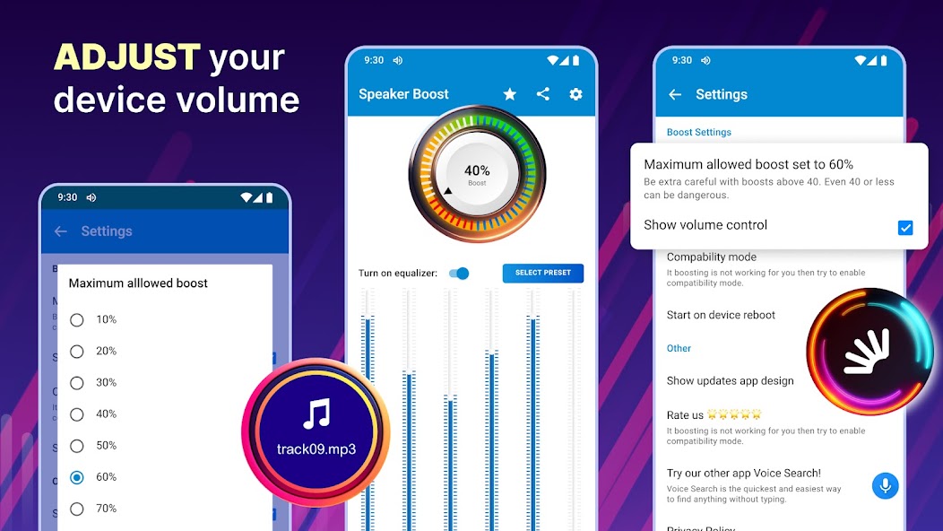 تحميل تطبيق Speaker Booster مهكر Apk للاندرويد والايفون 2025 اخر اصدار مجانا