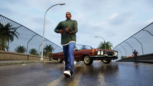 تحميل لعبة جاتا سان أندرس النسخة المحسنة GTA San Andreas Definitive Edition للكمبيوتر 2025 كاملة مجانا