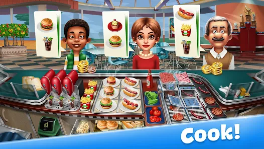 تحميل لعبة حمى الطهي Cooking Fever 2025 للكمبيوتر مجانا