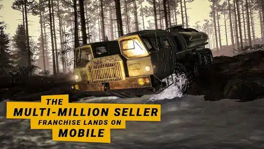 تحميل لعبة MudRunner مهكرة Apk للاندرويد والايفون 2025 اخر اصدار مجانا