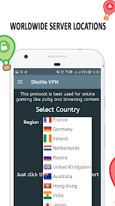 تحميل تطبيق Shuttle VPN مهكر Apk للاندرويد والايفون 2025 اخر اصدار مجانا