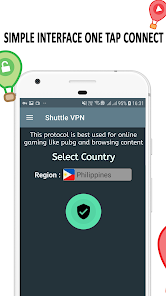 تحميل تطبيق Shuttle VPN مهكر Apk للاندرويد والايفون 2025 اخر اصدار مجانا