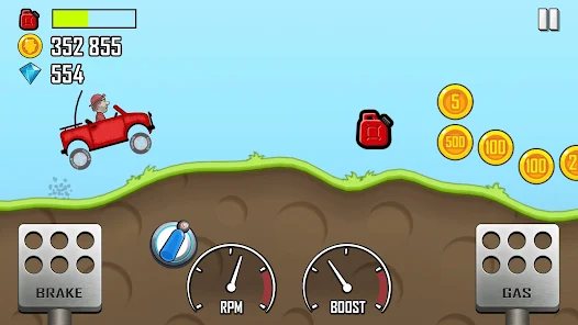 تحميل لعبة Hill Climb Racing مهكرة Apk للاندرويد والايفون 2025 اخر اصدار مجانا