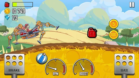 تحميل لعبة Hill Climb Racing مهكرة Apk للاندرويد والايفون 2025 اخر اصدار مجانا