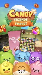 تحميل لعبة Candy Friends Forest مهكرة للاندرويد والايفون 2025 اخر اصدار مجانا