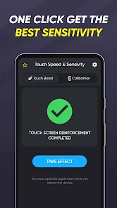 تحميل تطبيق تسريع شاشة اللمس Touch Speed Pro مهكر للاندرويد 2025 اخر اصدار مجانا