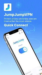 تحميل تطبيق Jump Jump VPN مهكر Apk للاندرويد والايفون 2025 اخر اصدار مجانا