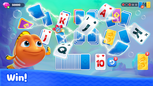 تحميل لعبة Fishdom Solitaire مهكرة للاندرويد والايفون 2025 اخر اصدار مجانا