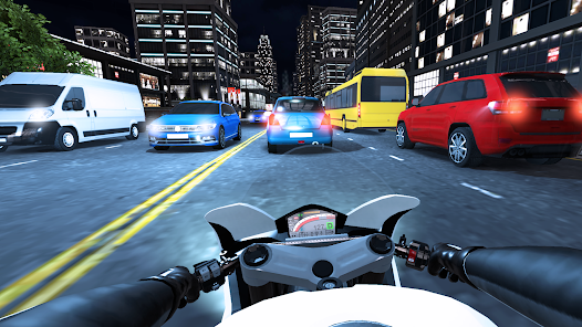 تحميل لعبة Traffic Moto Racing مهكرة للاندرويد والايفون 2025 اخر اصدار مجانا