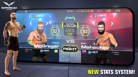 تحميل لعبة MMA Fighting Clash 23 مهكرة للاندرويد والايفون 2025 اخر اصدار مجانا