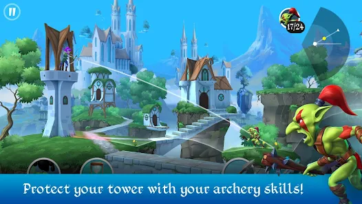 تحميل لعبة Tiny Archers مهكرة للاندرويد والايفون 2025 اخر اصدار مجانا