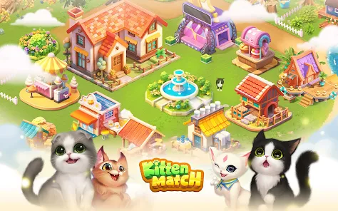 تحميل لعبة Kitten: Match 3 Puzzle مهكرة للاندرويد والايفون 2025 اخر اصدار مجانا