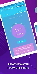 تحميل تطبيق Speaker Tester & Cleaner مهكر Apk للاندرويد والايفون 2025 اخر اصدار مجانا