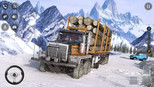 تحميل لعبة Offroad Snow Mud Truck Runner مهكرة Apk للاندرويد والايفون 2025 اخر اصدار مجانا