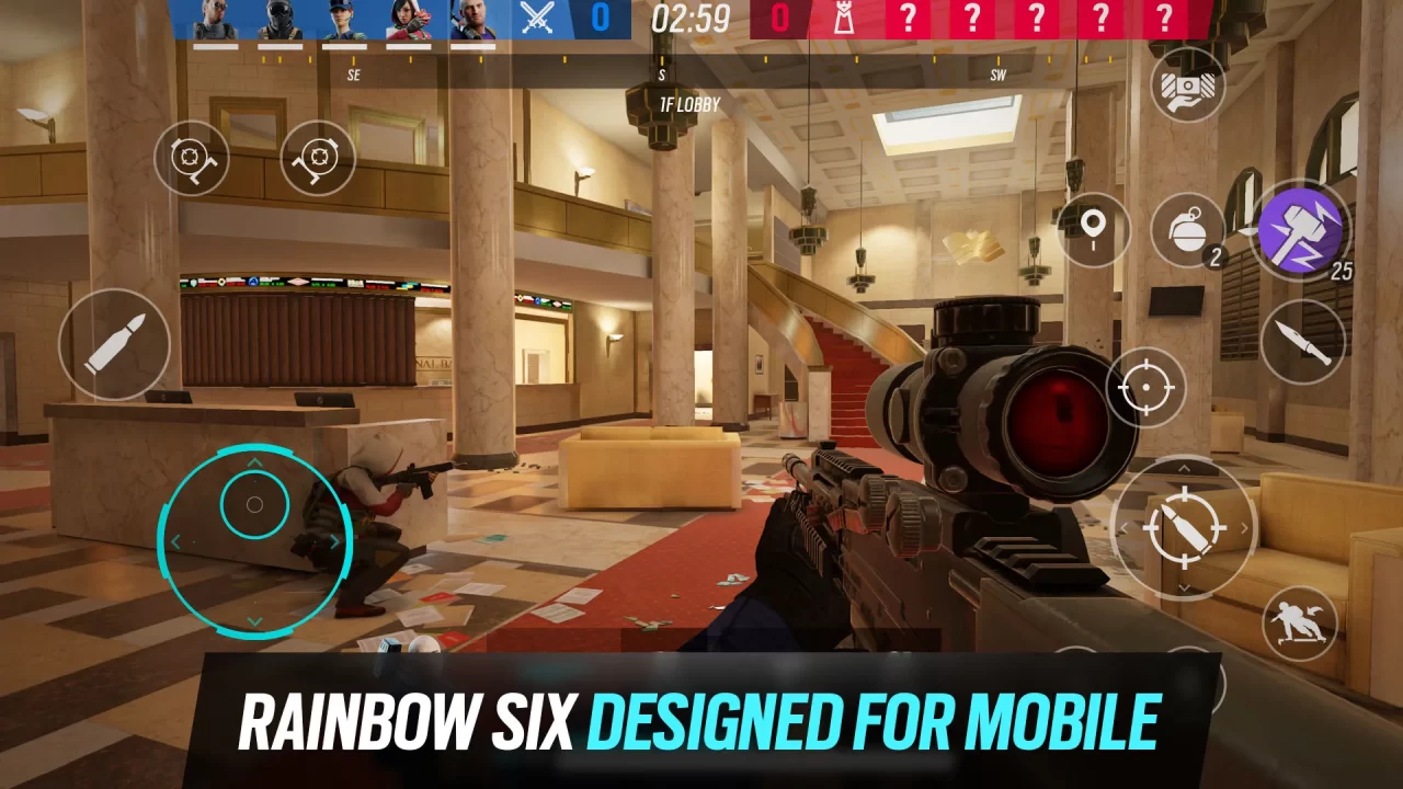 تحميل لعبة Rainbow Six Mobile Apk للاندرويد والايفون 2025 اخر اصدار مجانا