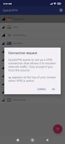 تحميل تطبيق QuickVPN مهكر Apk للاندرويد والايفون 2025 اخر اصدار مجانا