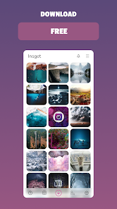 تحميل تطبيق Insget Instagram Downloader مهكر Apk للاندرويد والايفون 2025 اخر اصدار مجانا