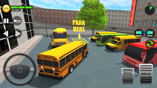 تحميل لعبة School Bus Simulator Driving مهكرة للاندرويد والايفون 2025 اخر اصدار مجانا