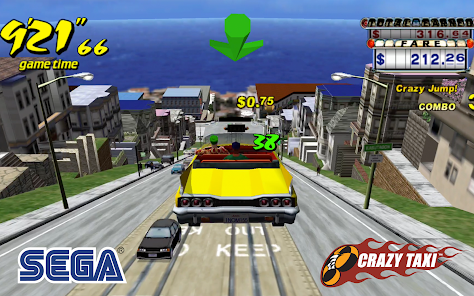 تحميل لعبة Crazy Taxi Classic مهكرة للاندرويد والايفون 2025 اخر اصدار مجانا