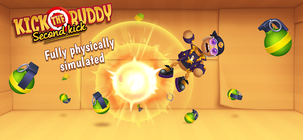 تحميل لعبة Kick The Buddy 2 مهكرة Apk للاندرويد والايفون 2025 اخر اصدار مجانا