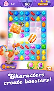 تحميل لعبة Candy Crush Friends Saga مهكرة Apk للاندرويد والايفون 2025 اخر اصدار مجانا