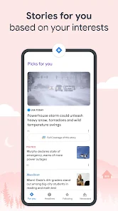 تحميل تطبيق جوجل اخبار Google News Apk للاندرويد والايفون 2025 اخر اصدار مجانا