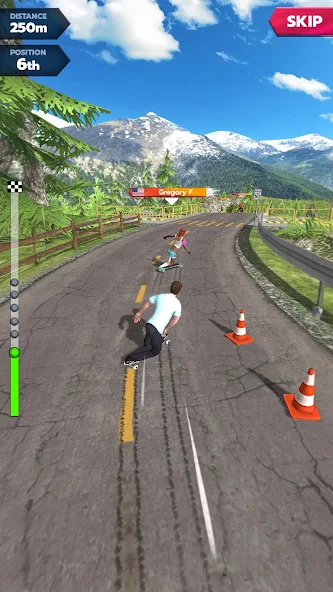 تحميل لعبة Downhill Race League مهكرة Apk للاندرويد والايفون 2025 اخر اصدار مجانا