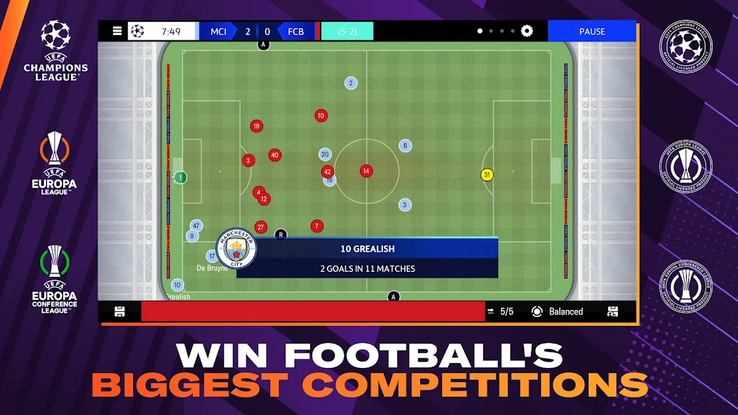 تحميل لعبة فوتبول مانجر Football Manager 2025 Mobile مهكرة Apk للاندرويد والايفون اخر اصدار مجانا