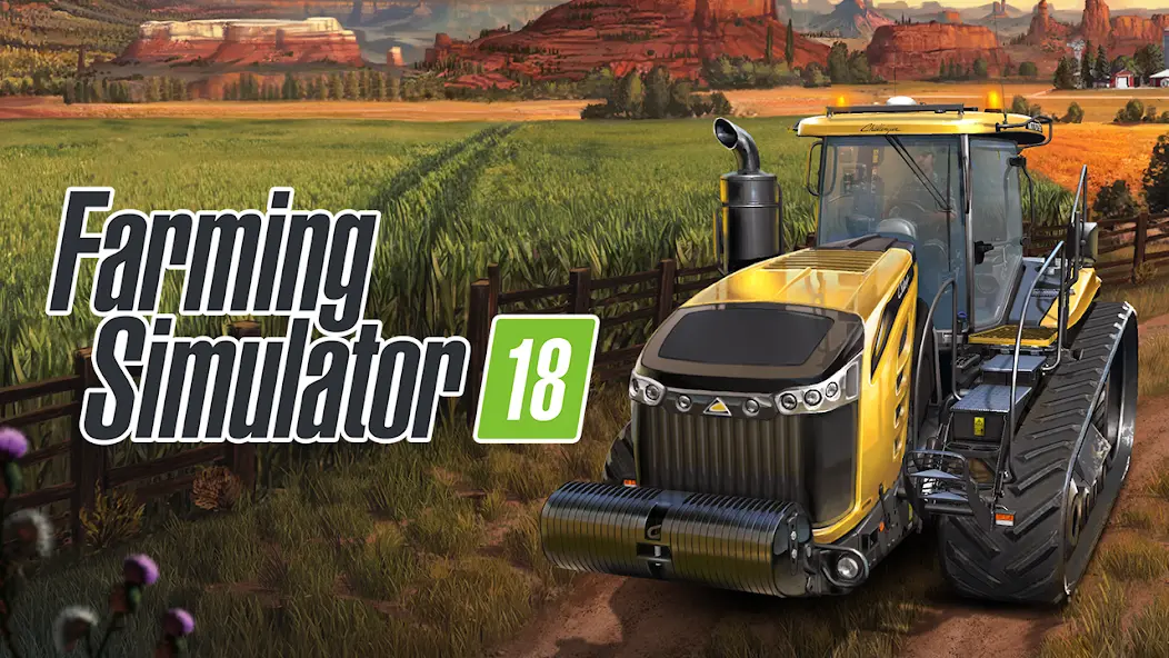 تحميل لعبة Farming Simulator 18 مهكرة Apk للاندرويد والايفون 2025 اخر اصدار مجانا