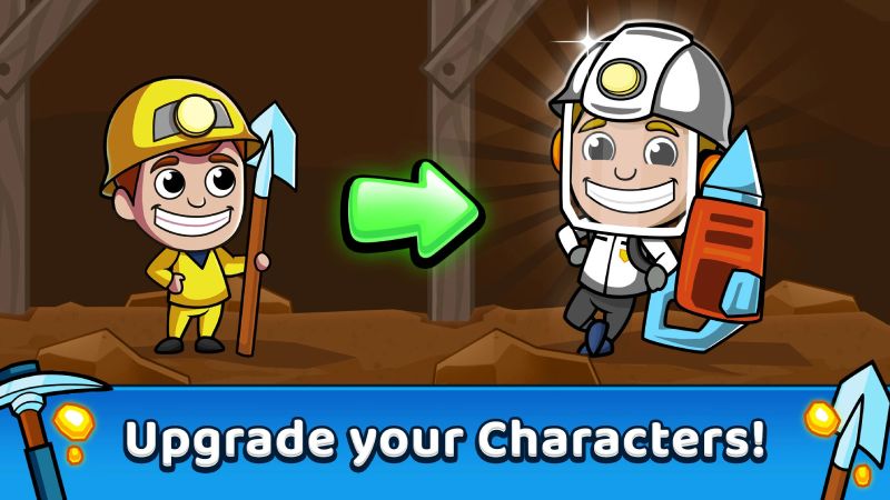 تحميل لعبة Idle Miner Tycoon مهكرة Apk للاندرويد والايفون 2025 اخر اصدار مجانا