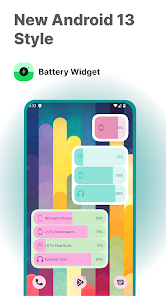 تحميل تطبيق Battery Widget مهكر Apk للاندرويد والايفون 2025 اخر اصدار مجانا